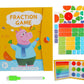 🔥Siste dag salg 50% rabatt🏅Montessori magnetisk bokbrøkpuslespill