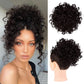 ✨Suosituin tuote✨Lyhyt, kihara hiuslisäke – Chignon, jossa on joustava kiristysnauha