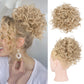 ✨Suosituin tuote✨Lyhyt, kihara hiuslisäke – Chignon, jossa on joustava kiristysnauha