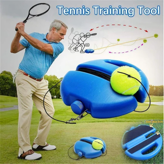 📢📢50 % ALENNUS⏰ KIT Tennis Trainer – Itsenäiseen harjoitteluun tarkoitettu väline, säädettävä korkeus ja vakaa jalusta – parantaa lyöntiäsi ja tarkkuuttasi missä tahansa 💪