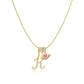 💖Last Day 50% OFF✨3-Layering Initial A-Z Letter Pendant Necklaces🎀
