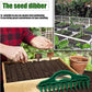 ⏳Begrenset tid med 50 % rabatt💥🌱Hagefrøavstandsstykker og dibbles - 12-hulls presisjonsverktøy for planting