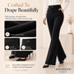 Women's High-Waist Flared Trousers