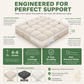 🛌Bambukuidulla täytetty patja🌱 | 100 % luonnollinen | NYT 50 % ALENNUS!👉