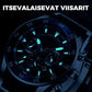 🎁Miesten Vedenpitävä Monitoiminen Kvartsikello