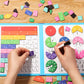 🔥Siste dag salg 50% rabatt🏅Montessori magnetisk bokbrøkpuslespill