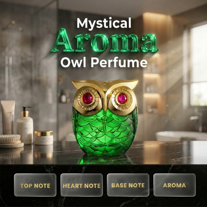 ⏳Ajallisesti rajoitettu erikoistarjous⏰ Mystical Eau de Parfum – salaperäinen tuoksu, tyylikäs pöllöpullo, pitkäkestoinen. 🌙💎