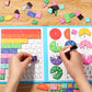 🔥Siste dag salg 50% rabatt🏅Montessori magnetisk bokbrøkpuslespill