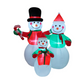 ☃️🎄Uusi muotoilu, suosittu jouluinen puhallettava lumiukko, jouluinen ulkokoriste