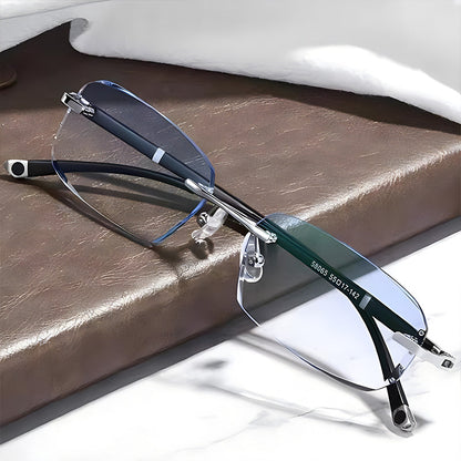 🔥Uudet lukulasit safiirilasilla ja korkealla sinisen valon suojauksella kaksinkertaiseen käyttöön✨