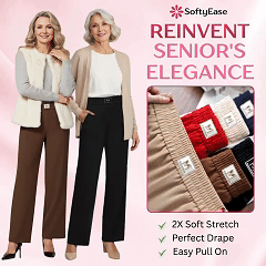 👖Three Lengths Available🌷LAST DAY SALE 50% OFF!!💥Perfect Drape High Rise Pull-On Stretch Pants