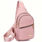 🔥Ryddesalg🔥Dames moteriktig uformell ensfarget crossbody-veske(Jo mer du kjøper, jo høyere rabatt)