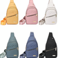 🔥Ryddesalg🔥Dames moteriktig uformell ensfarget crossbody-veske(Jo mer du kjøper, jo høyere rabatt)