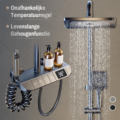 🛀Moderni ylellisyys✈️Älykäs suihkusetti, jossa on vakiolämpötila paineenalaisena