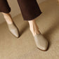 ⏳ Begrenset tid 50% avslag! 💥Vintage-inspirerte slip-on-sko for damer med spiss tå(Jo mer du kjøper, jo høyere rabatt)