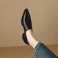 ⏳ Begrenset tid 50% avslag! 💥Vintage-inspirerte slip-on-sko for damer med spiss tå(Jo mer du kjøper, jo høyere rabatt)