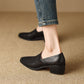 ⏳ Begrenset tid 50% avslag! 💥Vintage-inspirerte slip-on-sko for damer med spiss tå(Jo mer du kjøper, jo høyere rabatt)