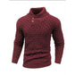 ⏳Time-Limited Special⏰Men’s Textured Stand Collar Pullover Sweater