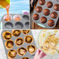 🔥Ryddesalg🔥Silikon Kakeformer Sett for Enkel Baking(Jo mer du kjøper, jo høyere rabatt)
