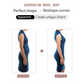 Women's Double-Breasted Shaping Bodysuit