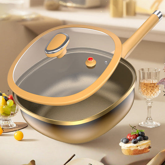 🍳[Titanium Extreme Non-Stick Frying Pan] Revolusjon i kjøkkenet, enkel matlaging uten oljerøyk!