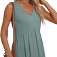 🍃Women’s Casual V-Neck Floral Ruffles Sleeveless Top