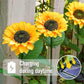🌻 50 % ALENNUS NYT! 🌞 Auringonkukka-aurinkovoimainen puutarhavalaisin – LED-valaistus & realistinen muotoilu ✨