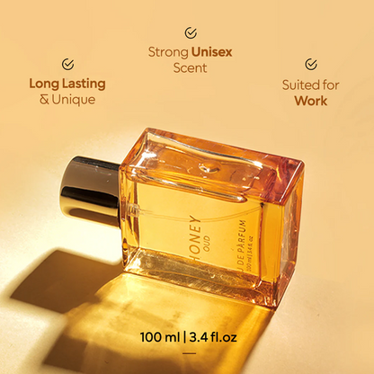 🍯 49 % ALENNUS, KUNNES VARASTOT RIITTÄVÄT! ✨ Honey OUD -hajuvesi – villiä mustaa hunajaa ja vuosisataista eebenpuun öljyä, pitkäkestoinen elegantti tuoksu 🌹