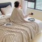 🍂Syysale – 50 % alennus!🛏️Paksu pehmopeite, jossa on jäniksen kuva ja maitovelluuripäällinen🫧Kääriydy pehmeään mukavuuteen