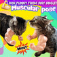 💪🐱💪Paw-lloween-proteiinimonsteri on tulossa🎃Hauskat lihaksikkaat käsivarret