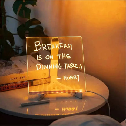🎁The perfect gift for them🎁LED Note Board with Colors🎨