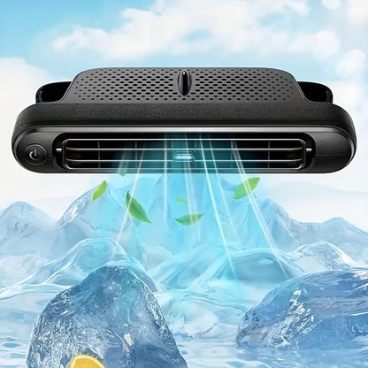 ❄️ Kesäale! ❄️ Kaksois-Turbovoimainen USB-Autotuulitin – Tehokkaa Tuulta Takatyyneynään