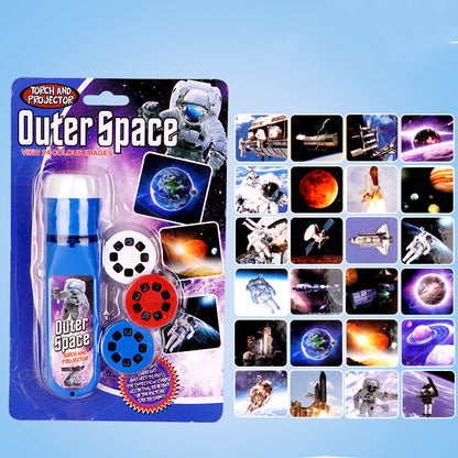 Opetuksellinen projektorilelu teema-aiheisilla dioilla