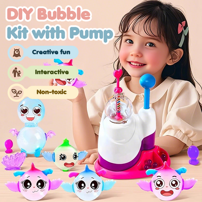 Lasten DIY-kuplasetti pumpulla