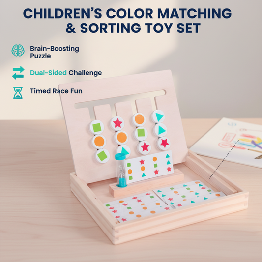 Lasten värien yhdistämis- ja lajitteluleikkisett