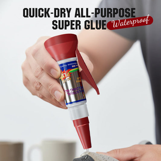 Vedenkestävä, nopeasti kuivuva, monikäyttöinen superliim