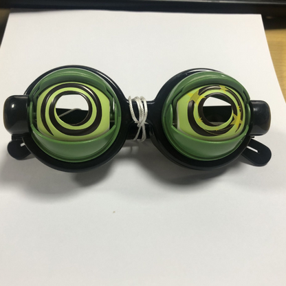 Lasten vetonarulla toimivat vilkkuvat hullut lasit