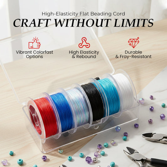 Erittäin joustava litteä helminauha