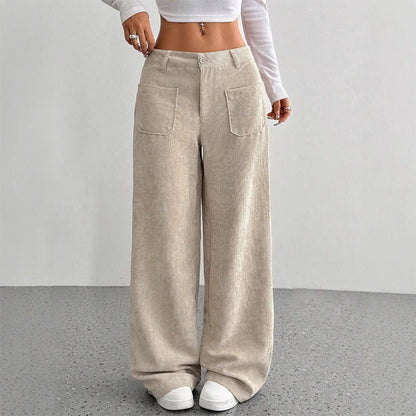 📢📢60%  OFF !! ⏰Women's Casual Loose-Fit High-Waisted Pants💕