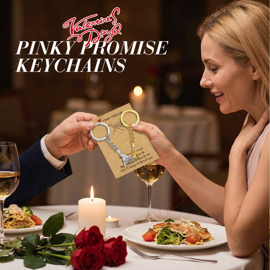 Pinky Promise -avaimenperät pariskunnill