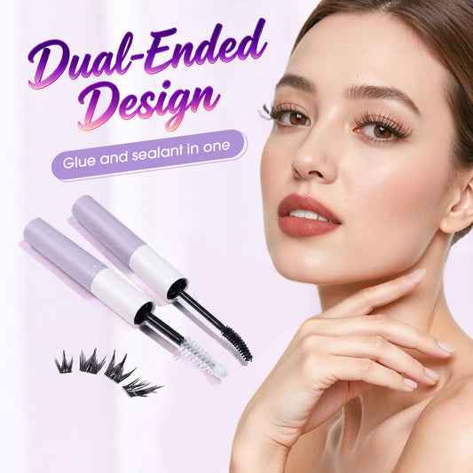 Kaksipäinen ripsiliima ja tiivisteaine