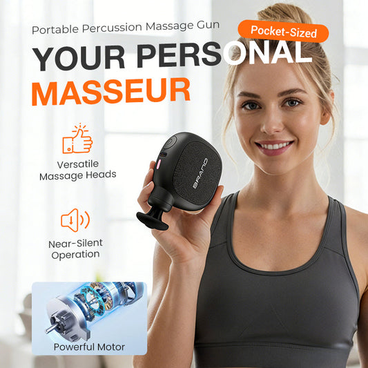 Kannettava lyömäsoitin-hierontapistooli