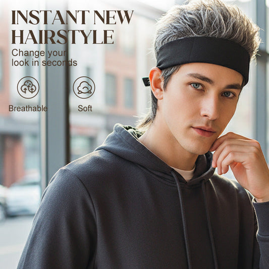 🔥Osta 1, saat 1 ilmaiseksi🔥Unisex-hiphop-tyylinen peruukkipäähin