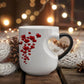 🥳2026 KUUMA ALE🥳💞50K+ MYYTY!✨ 💝Väriä vaihtava sydänkahvallinen keraaminen muki ystävänpäiväksi💖☕