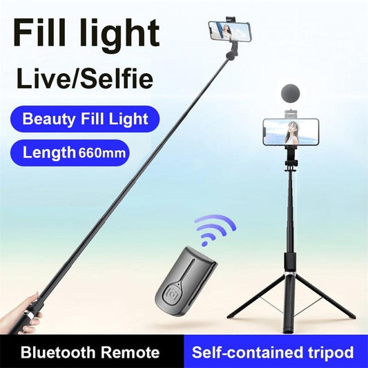Uusi 6-in-1 Bluetooth-selfiekepp