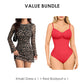 Naisten leopardikuvioinen bodycon-minimekk