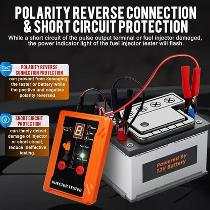 ⏱️ 2026 Hot Sale | Diagnose and clean in minutes | 4-mode injector tester 💨