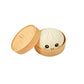 Söpö dumpling-muotoinen puristuslelu