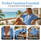 Women's Short Sleeve Knit Button-Down Shirt