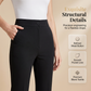 Women's High-Waist Flared Trousers